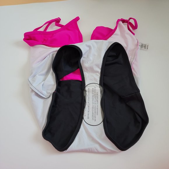 Color Block Women One Piece Swimsuit size M NWOT - Picture 9 of 9